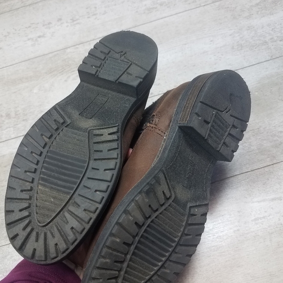 White Mountain Carlin Brown Ankle Bootie Boots Camo Size 6.5 - Picture 10 of 10